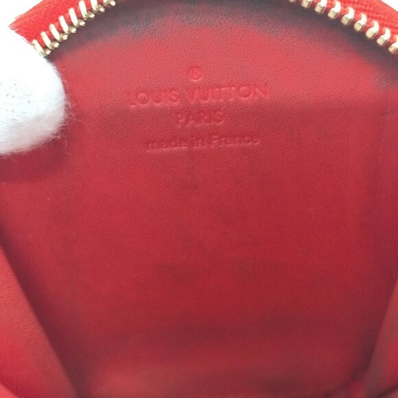 Louis Vuitton LV Coin Case Red Vernis 460-082425 - Picture 9 of 9